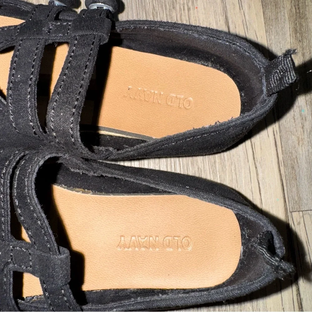 Old Navy Kids Black Slip-on Flats